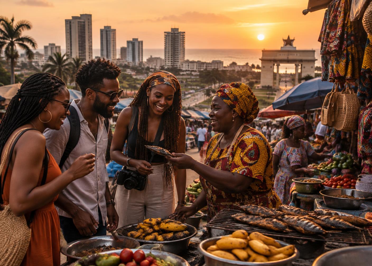 A culturally immersive travel experience in Ghana