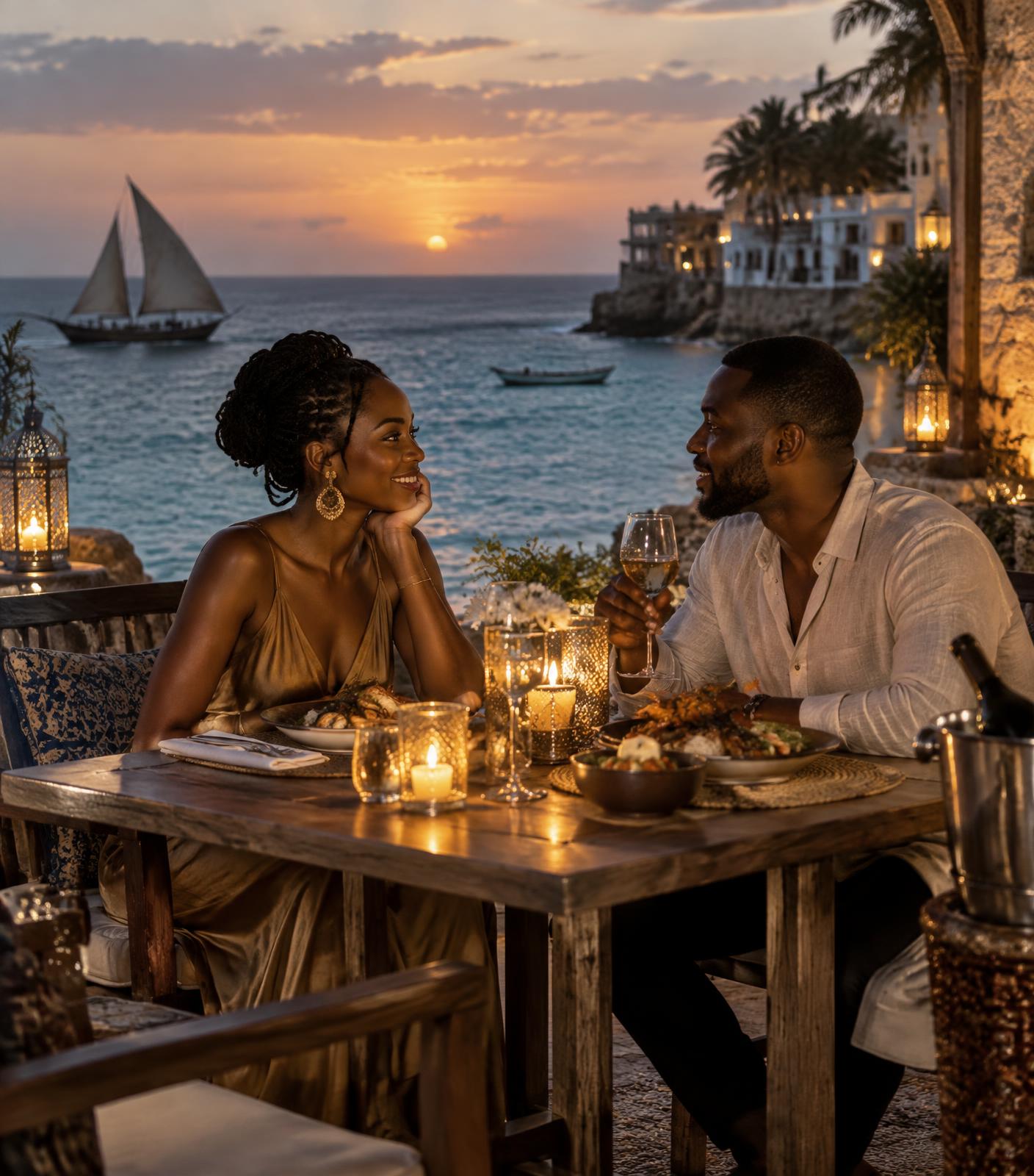 A private waterfront travel celebration